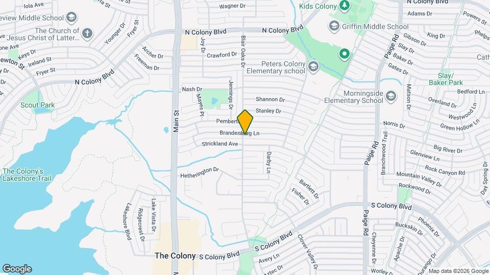 5000 Brandenburg Ln Map and Location Details