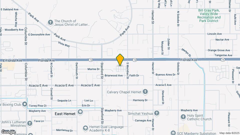41932-41980 Orange Blossom Ln Mapa y Detalles de la Ubicación