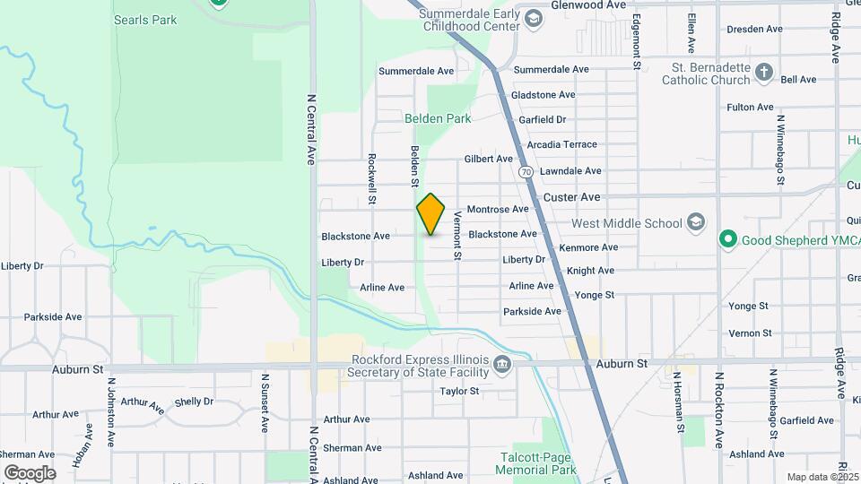 3328 Blackstone Ave Map and Location Details