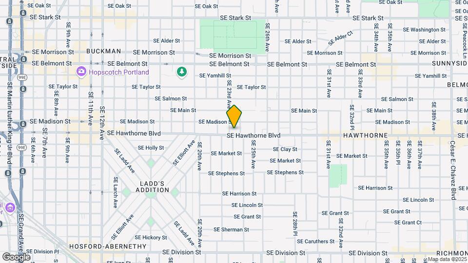 2311-2317 SE Hawthorne Blvd Map and Location Details
