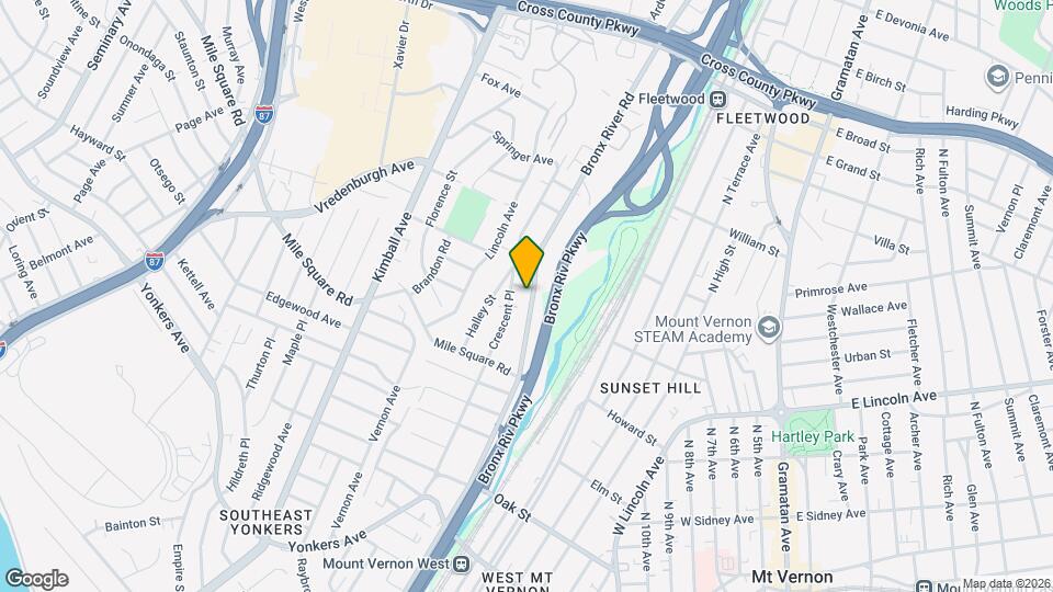 615 Bronx River Rd Map and Location Details