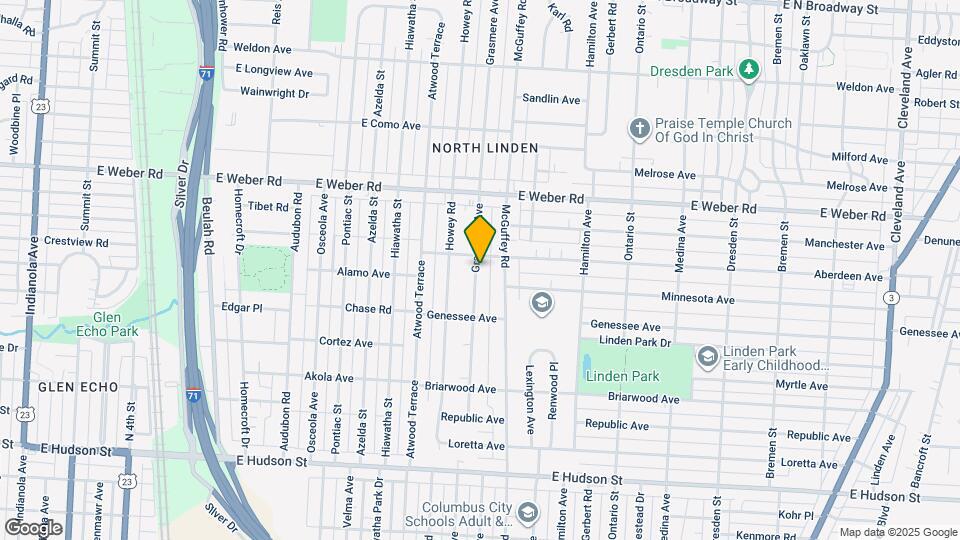 2714 Grasmere Ave Mapa y Detalles de la Ubicación