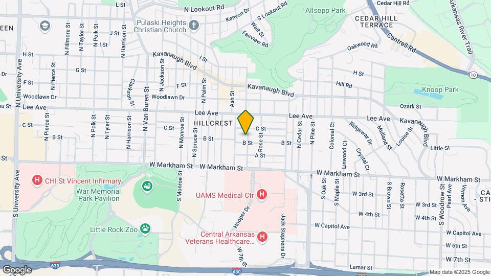 304 Walnut St Map and Location Details