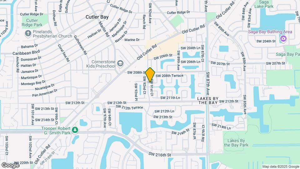 20972 SW 91st Ct Map and Location Details
