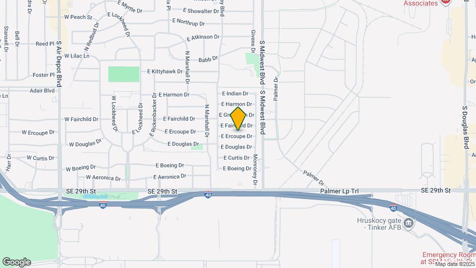 521 E Ercoupe Dr Map and Location Details