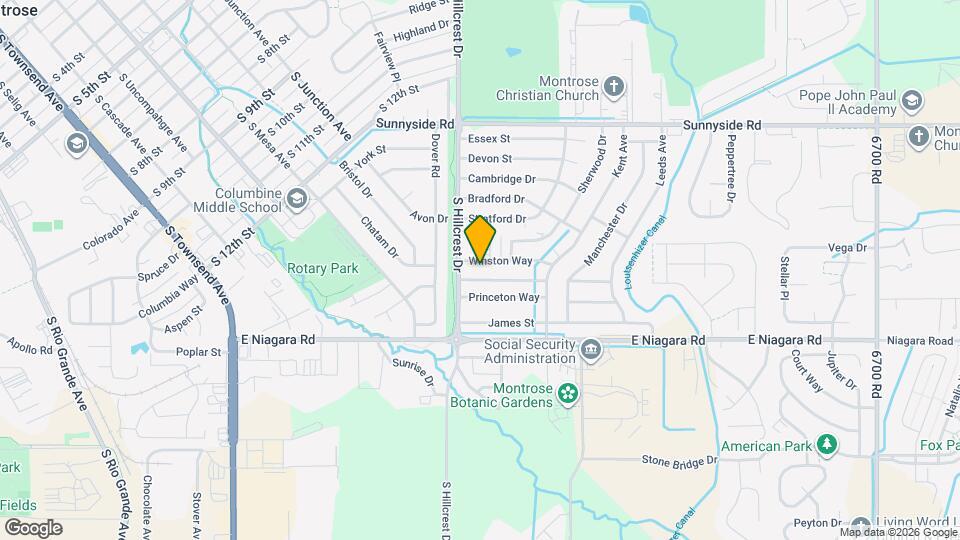 2024 Winston way Map and Location Details