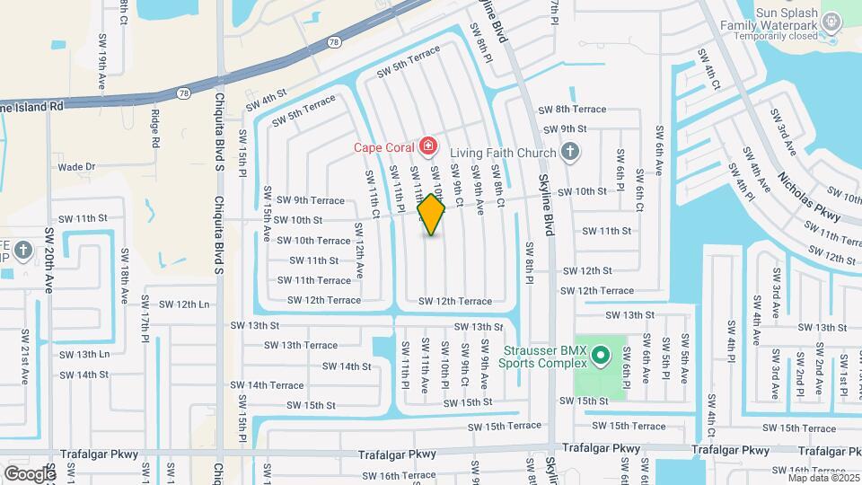 1021 SW 11th Ave Map and Location Details