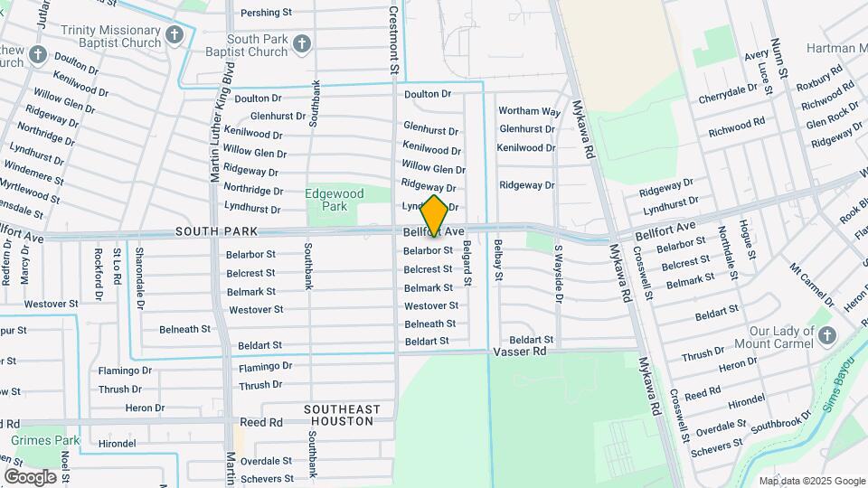 5939 Belarbor St Map and Location Details