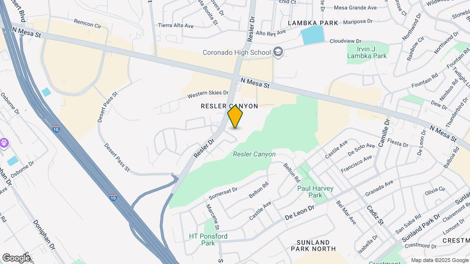 244 Paso Noble Dr Map and Location Details