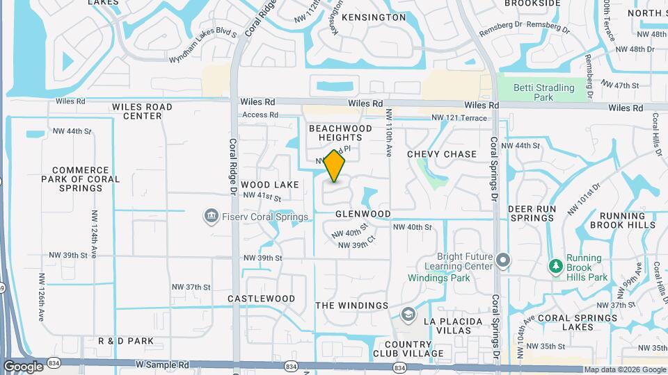 11261 NW 42nd St Map and Location Details