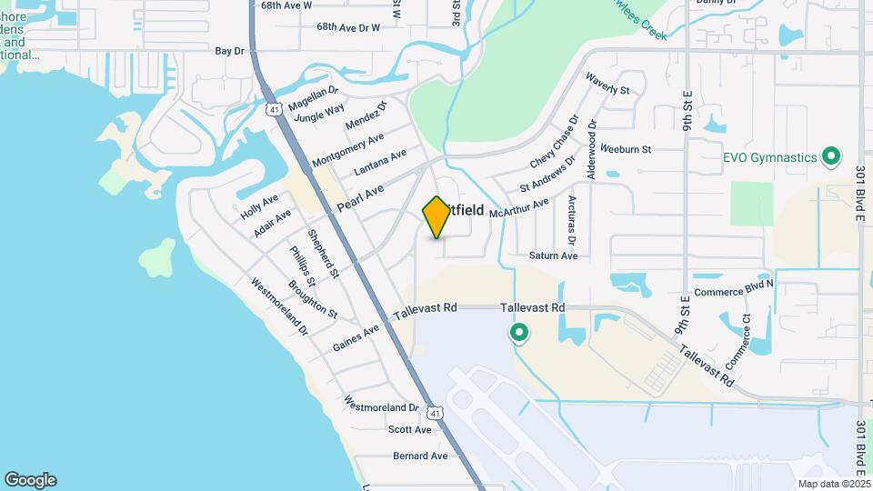 7342 Uranus Dr Map and Location Details