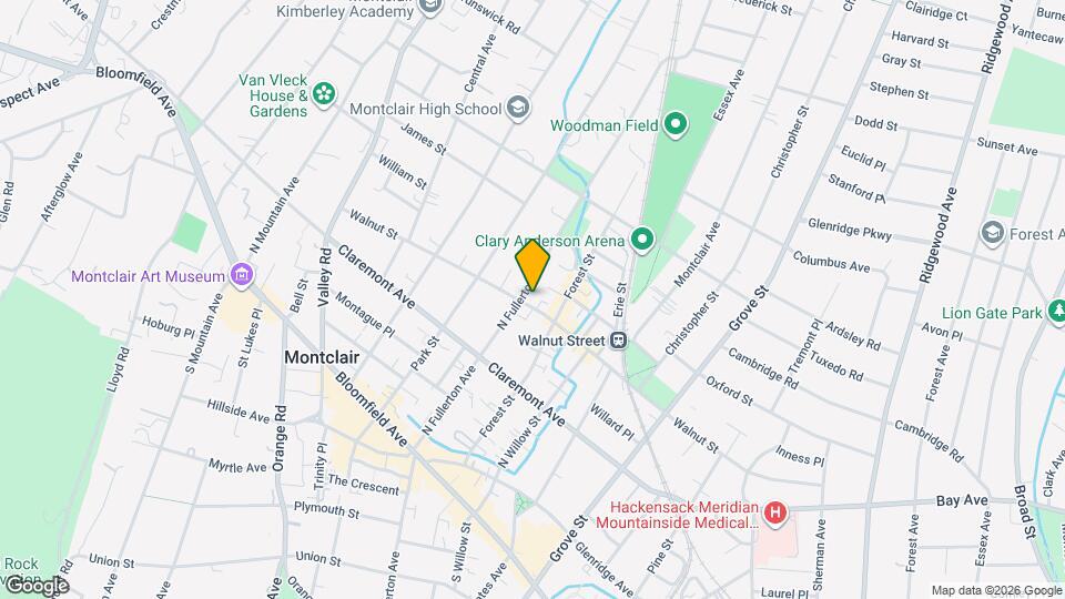 142 Walnut St Map and Location Details