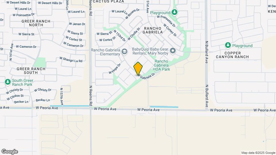 11001 N 153rd Dr Map and Location Details
