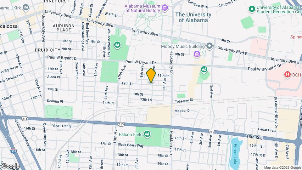 706 12th St Map and Location Details