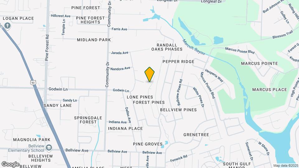 6201 Forest Pines Dr Map and Location Details