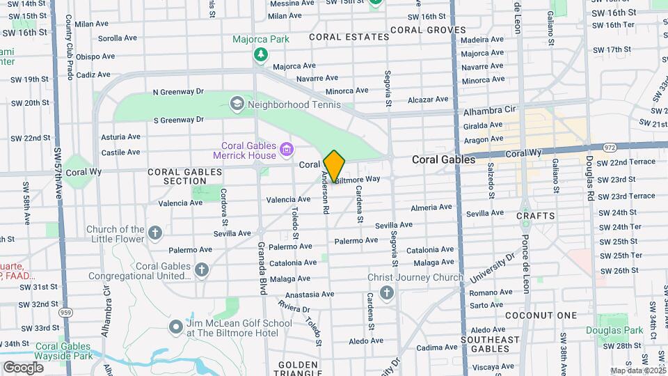 738 Biltmore Way Map and Location Details
