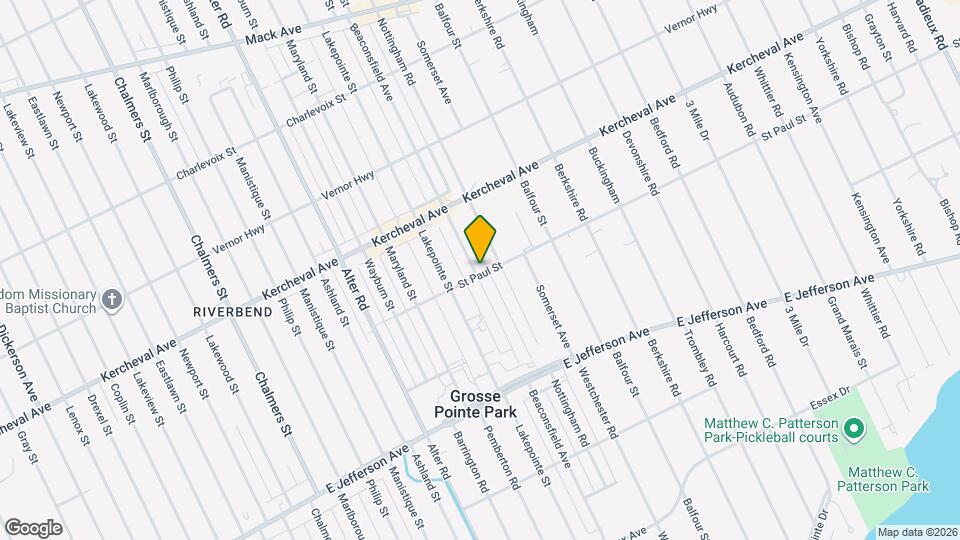 1100 Beaconsfield Ave, Unit 1100 Beaconsfield Map and Location Details