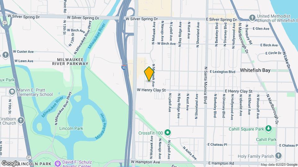 5217 N Mohawk Ave Map and Location Details