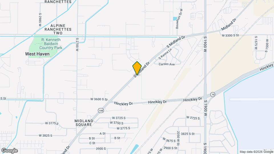 3548 S Midland Dr Map and Location Details