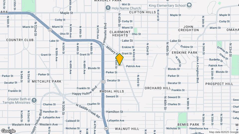 Church Hill Apartments Mapa y Detalles de la Ubicación