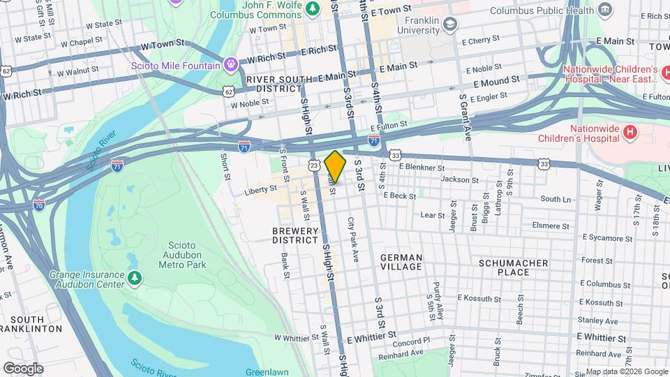 35 E Hoster St Mapa y Detalles de la Ubicación