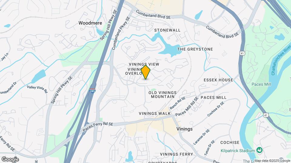 3005 Seven Pines Ln Map and Location Details