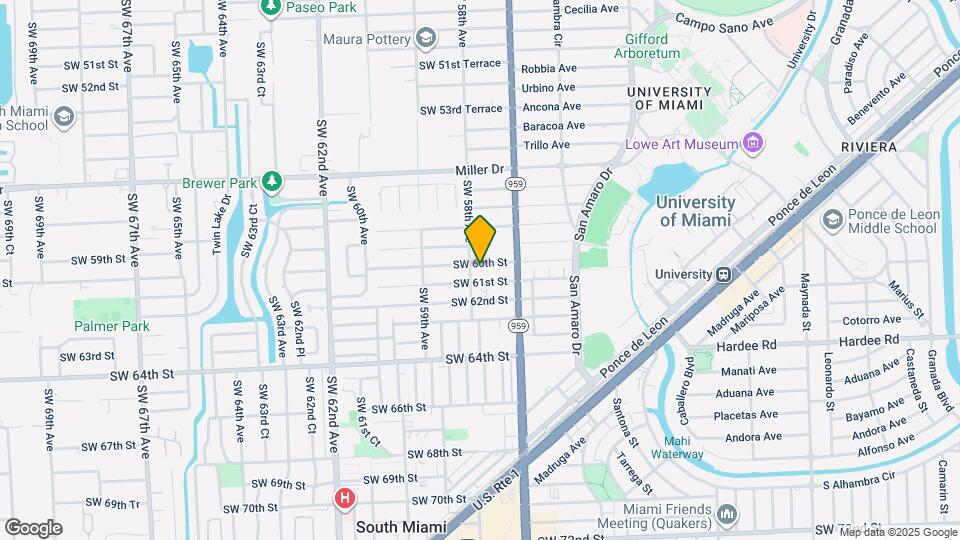 5770 SW 60th St Map and Location Details