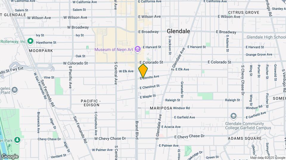 118 E Lomita Ave Map and Location Details