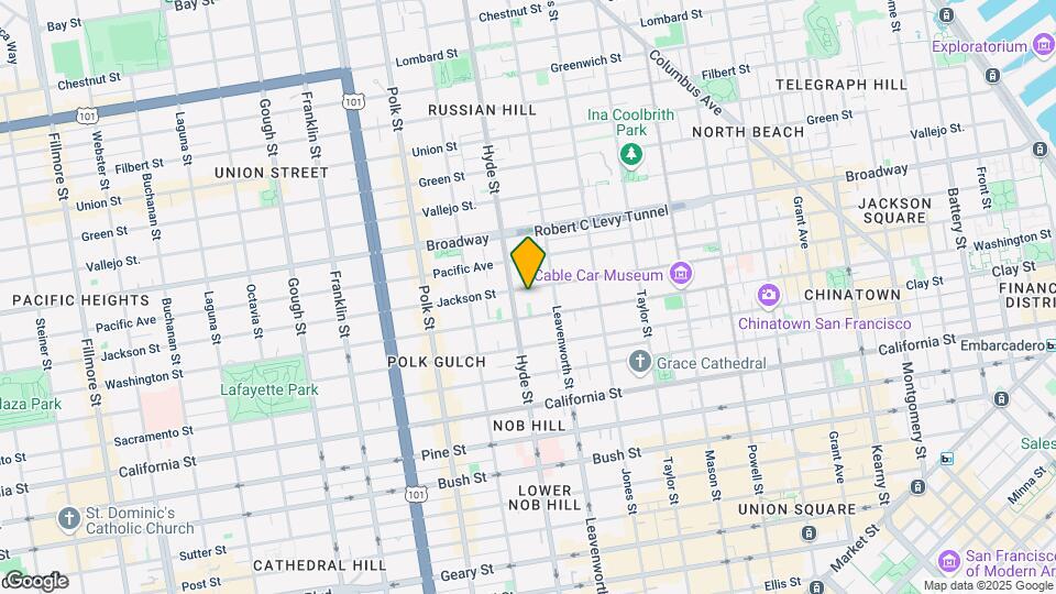 1371 Jackson St Map and Location Details