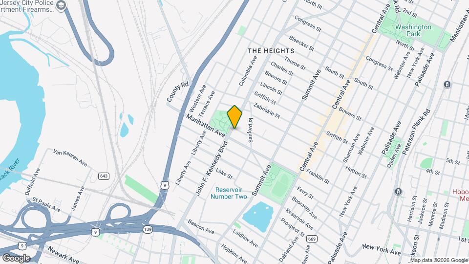 3316 John F. Kennedy Blvd Map and Location Details