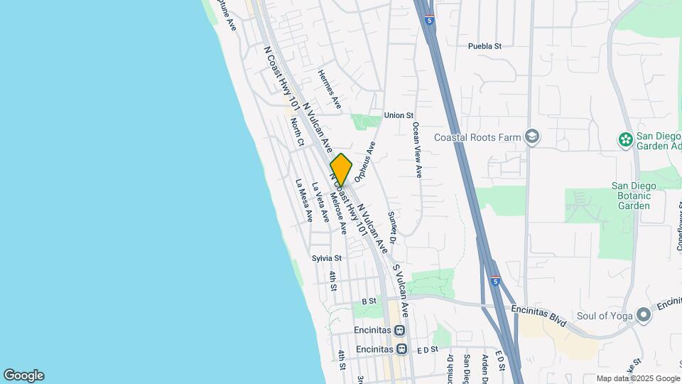 452 N Coast Hwy 101 Map and Location Details