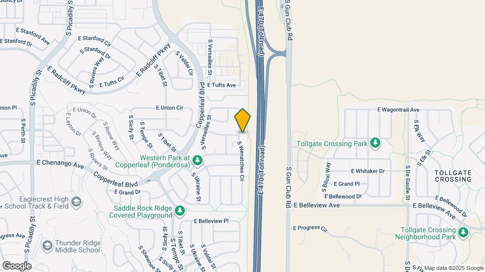 4806 S Wenatchee Cir Map and Location Details