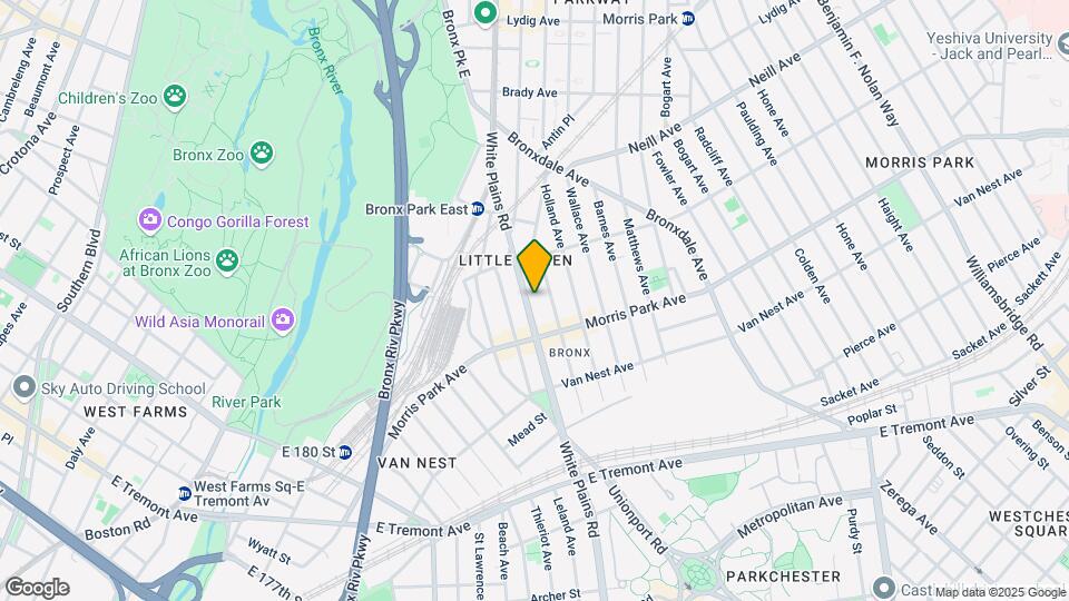 1826 White Plains Rd Map and Location Details