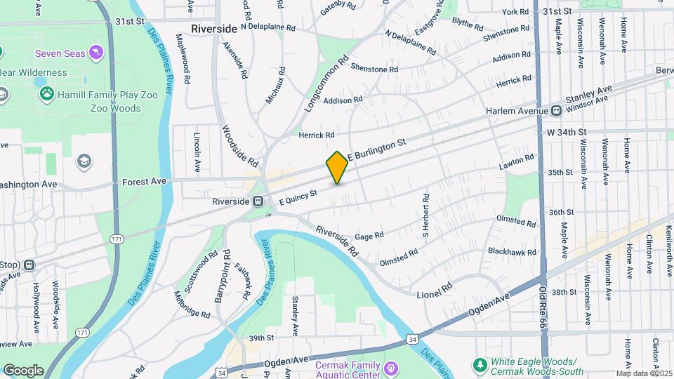 85 E Quincy St, Unit 2 Map and Location Details