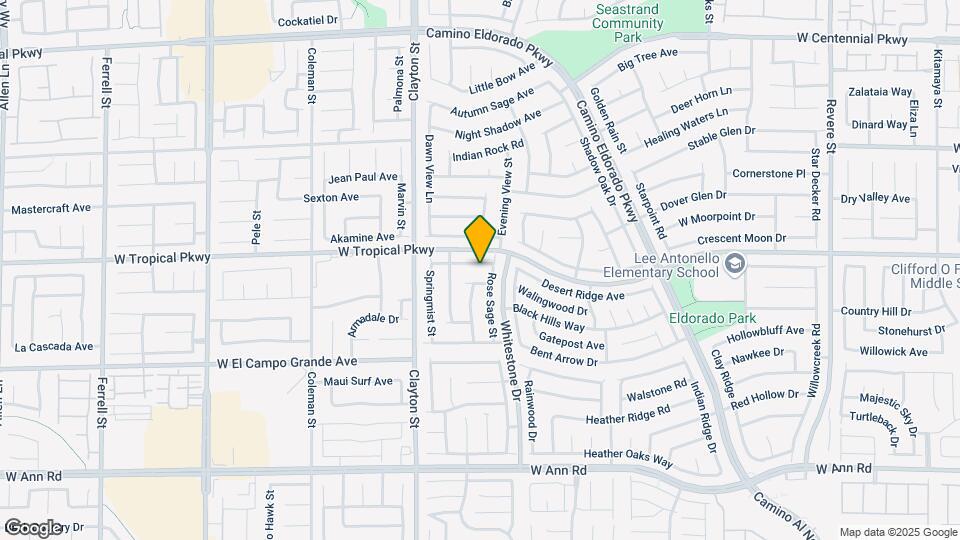 1831 Featherbrook Ave Map and Location Details