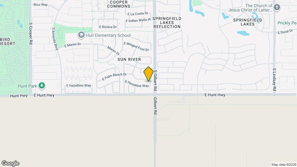 2956 E Hazeltine Way Map and Location Details