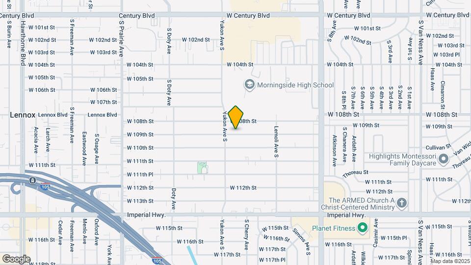 3533 W 109th St Map and Location Details