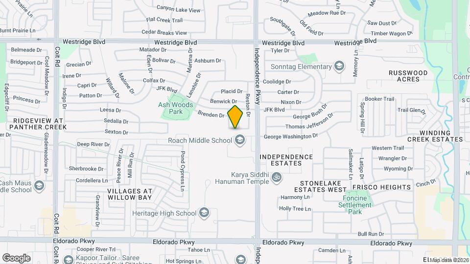 10133 Sanden Dr Map and Location Details