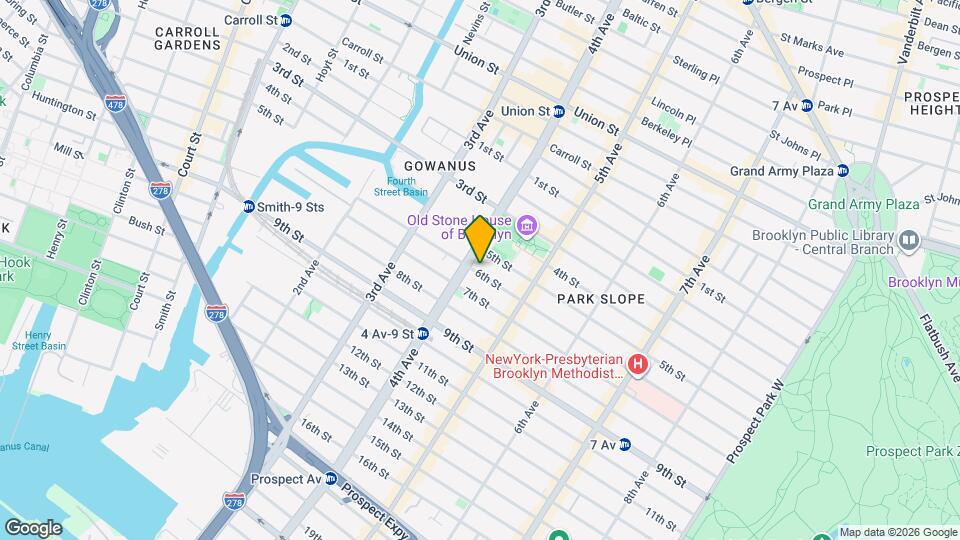 269 6th St Map and Location Details