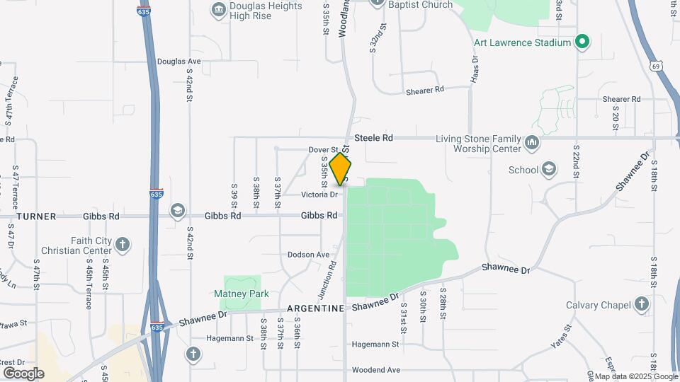 3400 Victoria Dr Map and Location Details