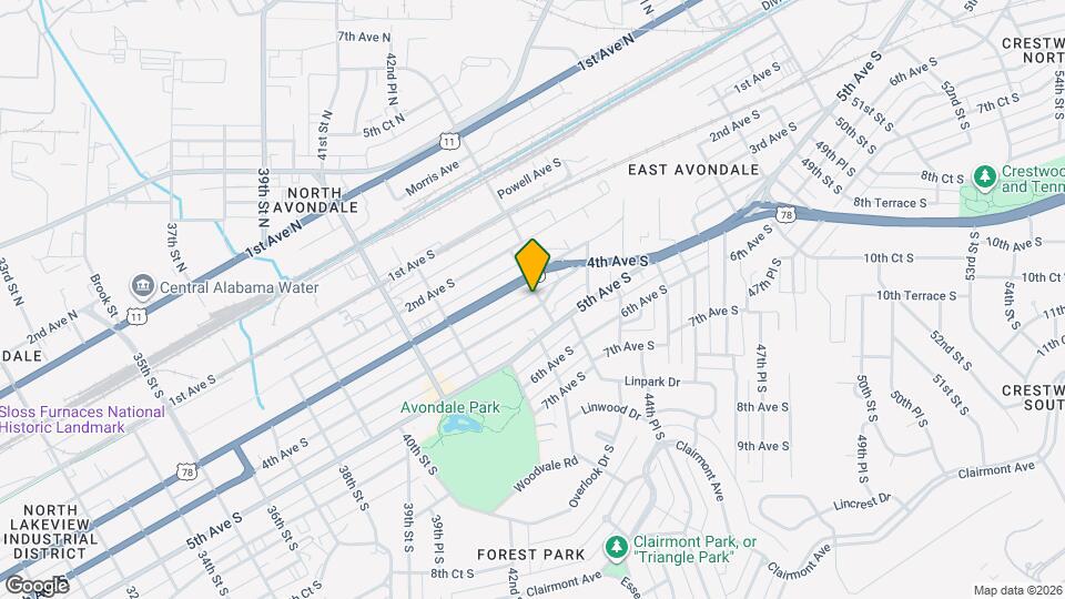 4274 4th Ave S Map and Location Details