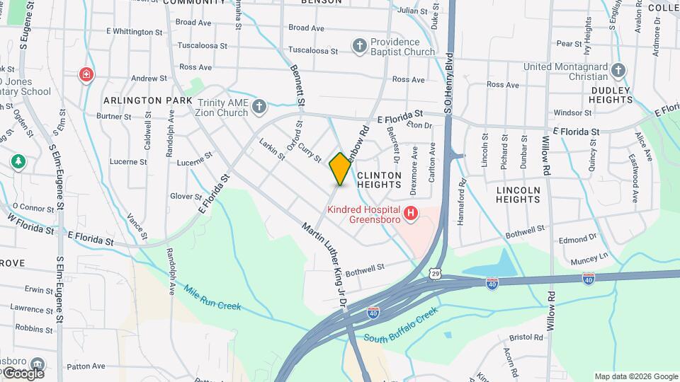 2007 S Benbow Rd Map and Location Details