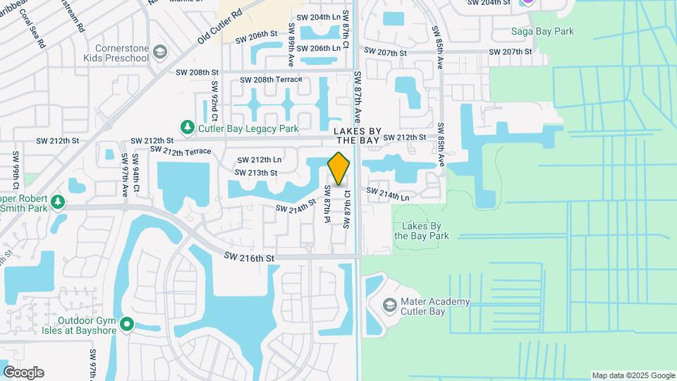8760 SW 213th Ln Mapa y Detalles de la Ubicación