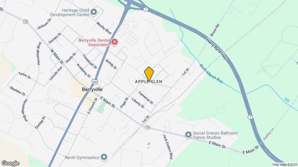 221 E Fairfax St Map and Location Details