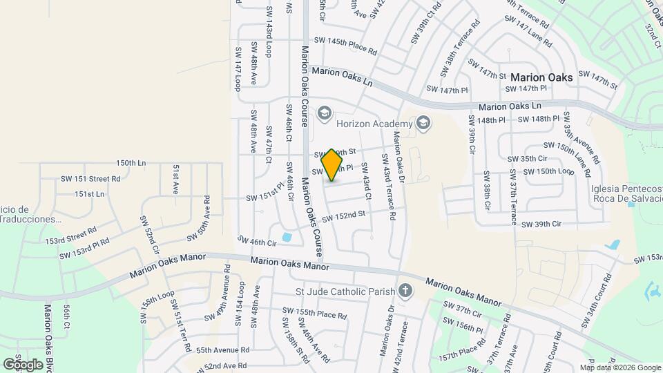 4484 SW 151st St Map and Location Details