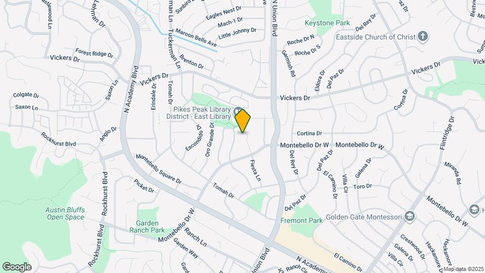 5520 Fiesta Ln Map and Location Details