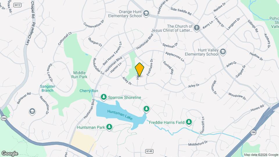 7125 Hanks Pl Map and Location Details