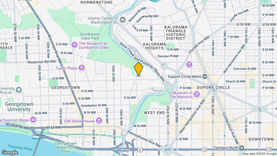 2527 Q St NW Map and Location Details