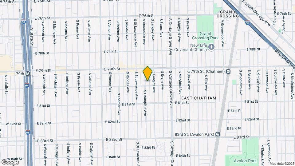 7951 Champlain Ave Map and Location Details