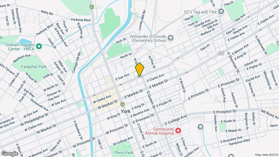 138 E Philadelphia St Map and Location Details